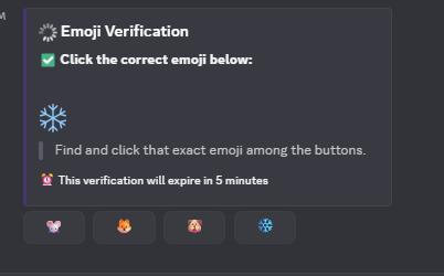 Emoji Verification
